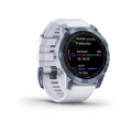 CEAS  GARMIN  FENIX 7 SAPPHIRE SOLAR MINERAL BLUE TI/WHITE 47MM