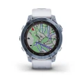 CEAS  GARMIN  FENIX 7 SAPPHIRE SOLAR MINERAL BLUE TI/WHITE 47MM