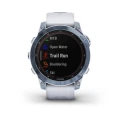 CEAS  GARMIN  FENIX 7 SAPPHIRE SOLAR MINERAL BLUE TI/WHITE 47MM