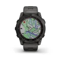 CEAS  GARMIN  FENIX 7X SAPPHIRE SOLAR CARB.GRAY TI/BLAKE 51MM