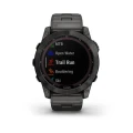 CEAS  GARMIN  FENIX 7X SAPPHIRE SOLAR CARB.GRAY TI/BLAKE 51MM