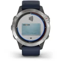 CEAS GARMIN QUATIX CAPTAIN 6 GRAY BLUE 47MM