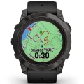 Ceas GARMIN Fenix 7 Pro Sapphire Solar Carbon Grey, Curea Neagra, 51mm Ceas GARMIN Fenix 7 Pro Sapphire Solar Carbon Grey, Curea Neagra, 51mm