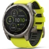 Ceas GARMIN Fenix 8 Sapphire Solar Yellow/Graphite Titanium, 51mm EMEA