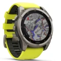 Ceas GARMIN Fenix 8 Sapphire Solar Yellow/Graphite Titanium, 51mm EMEA Ceas GARMIN Fenix 8 Sapphire Solar Yellow/Graphite Titanium, 51mm EMEA