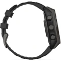 Ceas GARMIN Fenix 8 Solar Sapphire Carbon, Grey TI / Black, 47mm, EM