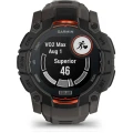 Ceas GARMIN Instinct 3 Solar Black Curea Charcoal 50mm