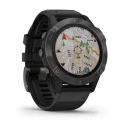 Ceas Garmin Fenix 6 Sapphire Grey/Black 47mm