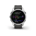 Ceas Garmin Fenix 7S SILVER/GRAPHITE 42MM