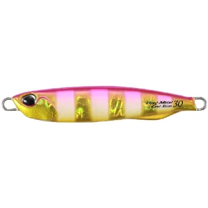 Cicada Duo Drag Metal Cast Slim 7.4cm 60g Pja0045 Pink Gold Zebra Glow