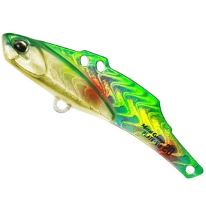 Cicada Duo Metal Garage Plate Vib, Pxa0478 Green Gold Candy, 6.5cm, 20g