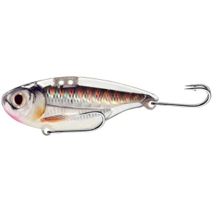 Cicada Live Target Sonic Shad Blade Bait, 5.5cm, 14g, Glow / Black
