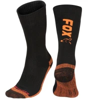 Ciorapi Fox Black/orange Thermolite Long Marime 44-47