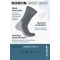 Ciorapi NORFIN Target Basic T1M, Marime XL (43/44)