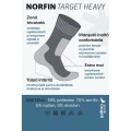 Ciorapi NORFIN Target Heavy T1P, Marime XL (43/44)