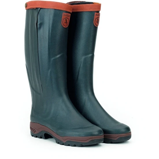 CIZMA AIGLE PARCOURS SIGNATURE OPEN CAUCIUC BRONZE MARIME 44 -ai