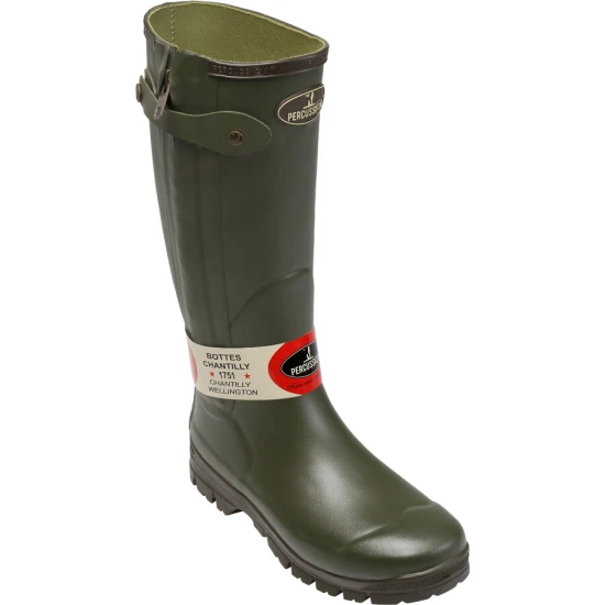 Cizma Treesco Cauciuc Chantilly Zip Kaki Mar.45