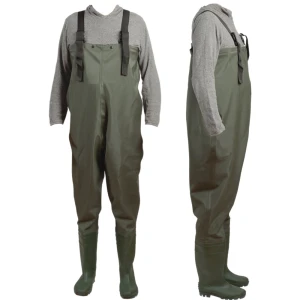Cizme Piept Zebco Pvc Wader Green, Marime 42-43