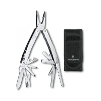 Cleste multifunctional VICTORINOX Swiss Tool Spirit MX 3.0224.MN, maner otel, argintiu