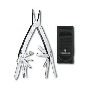 Cleste Multifunctional Victorinox Swiss Tool Spirit Mx 3.0224.mn, Maner Otel, Argintiu