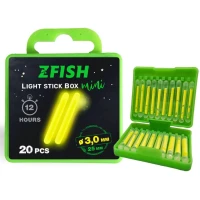Starlite Zfish Chemical Light Stick Box, 25mm, 3mm, 20buc/pac Starlite Zfish Chemical Light Stick Box, 25mm, 3mm, 20buc/pac