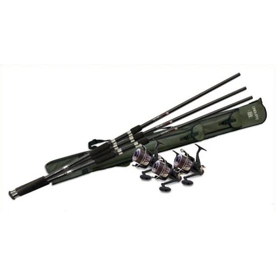 Combo Lineaeffe Lansete 3 Bucati Top Carp 3.60m Mulinete 3 Bucati S 60