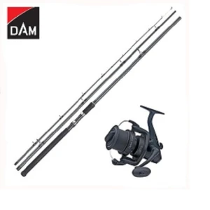 Kit Lanseta Dam Camaro Feeder 3.90 M 120 G Plus Mulineta Dam Quick Zcast Fd