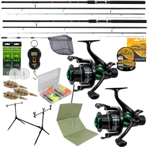 Set Carp Expert Smart Feeder 3.60m cu Rod Pod Kamasaki Set Carp Expert Smart Feeder 3.60m cu Rod Pod Kamasaki