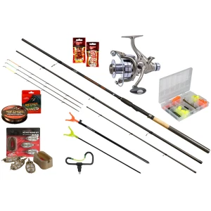 Set Pescuit La Feeder Carp Expert Starfish Method Feeder, Lanseta 3.60m, 80-150g