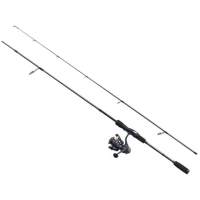 Combo Abu Garcia Revo X Spinning M, 7-28g, 2.44m, 2seg Combo Abu Garcia Revo X Spinning M, 7-28g, 2.44m, 2seg