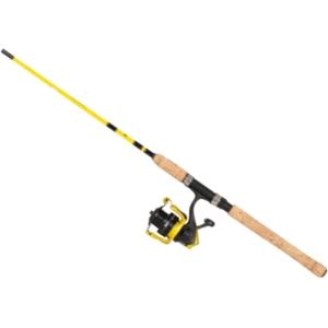 Combo Abu Garcia Revolution Impact Yellow M, 10-30g, 1.50m, 2seg