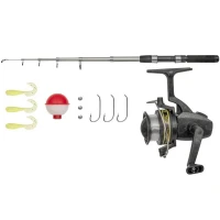 Combo Lanseta + Mulineta + Accesorii CARP ZOOM Kid Spinning Set 2.10m Combo Lanseta + Mulineta + Accesorii CARP ZOOM Kid Spinning Set 2.10m