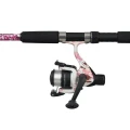 Combo MITCHELL Lanseta Telescopica Tanager Pink Camo II Tele, 2.10m, 7-20g + Mulineta Tanager Pink Camo 2000