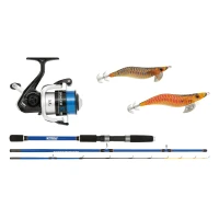 Combo MITCHELL Riptide CBO R Squid 1.80m, 10-25g, 3seg + Mulineta 3000