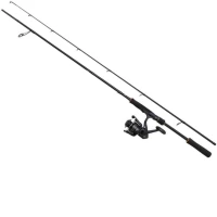 Combo PENN Wrath II Labrax 802, 2.43m, 20-50g, 2seg + Mulineta Wrath II 3000