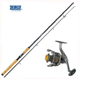 Kit Lanseta Zebco Cool Spin Dx S 2.40m 40g Plus Mulineta Zebco Cool Extra Fd 120