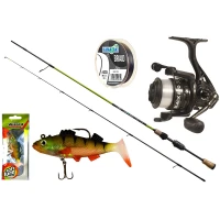 Set Pescuit la Spinning WIZARD Fine UL Spin, Lanseta 1.93m, 1.5-5g Set Pescuit la Spinning WIZARD Fine UL Spin, Lanseta 1.93m, 1.5-5g