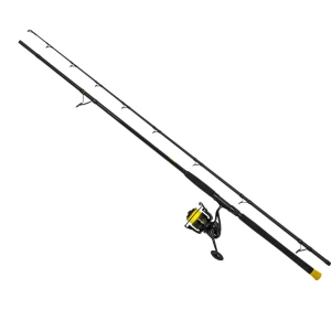 Combo BLACK CAT Hard Core Combo Spin Rod 2.4m, 20-200g, 2seg + Combo BLACK CAT Hard Core Combo Spin Rod 2.4m, 20-200g, 2seg +