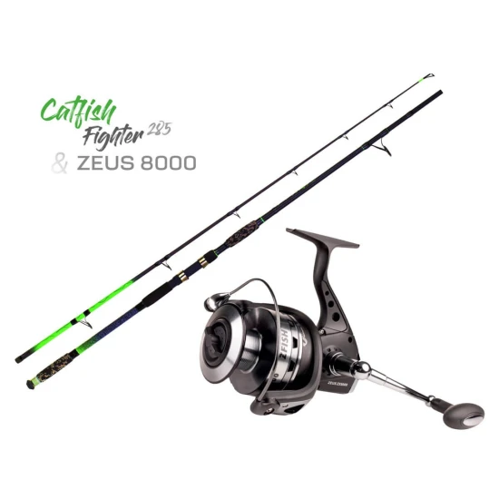 Combo Pescuit Somn ZFISH Lanseta Catfish Fighter 2.85m, 100/300g Combo Pescuit Somn ZFISH Lanseta Catfish Fighter 2.85m, 100/300g