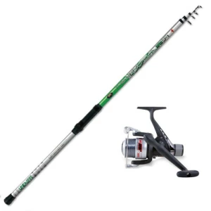 Combo Lans.tele.vigor Xxx 3,60m/50-100g Mulineta Lineaeffe Jade 40
