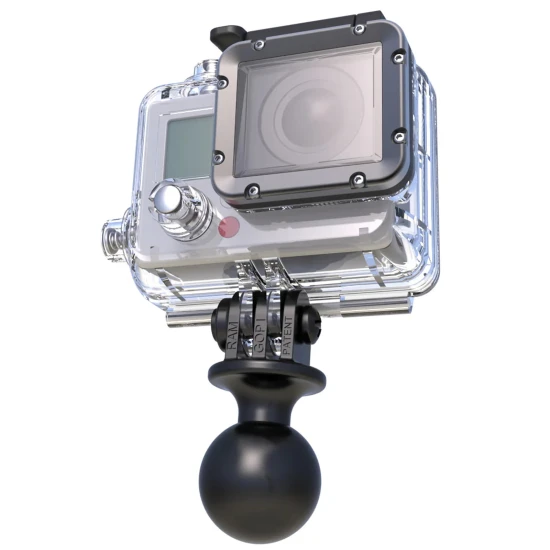 Adaptor Camera De Actiune Ram Mounts Action Camera Universal Ball Adapter - B Size