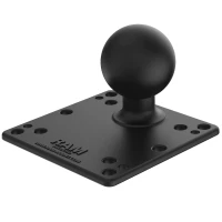 Baza cu Soclu Patrat si Bila RAM Mounts 100x100mm VESA Plate with Ball - D Size