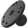 Baza cu Soclu Rotund si Bila RAM Mounts Round Plate with Ball - B Size  