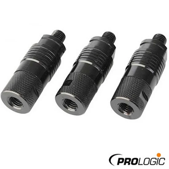 Conector Prologic cu Eliberare Rapida, Negru, 3buc/blister