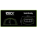 Cort Zeck Solid Brolly Coloana Apa 5000mm, 280x180x130cm