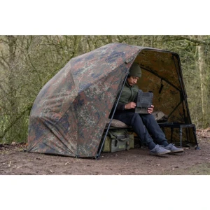 Umbrela Cort KORUM Supa Lite Overnight Brolly Shelter