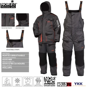 Costum Norfin Discovery Grey Marime M