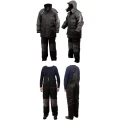 Costum Quantum Kids Winter Suit, Black Grey, Marimea 152