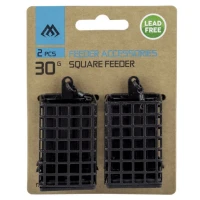 Momitor Feeder Mikado Patrat Cu Capac, 30x30x44mm, 80g, 2buc/pac