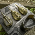 Set KORUM Camo Feeder Pack, 3 Momitoare 30g + Matrita